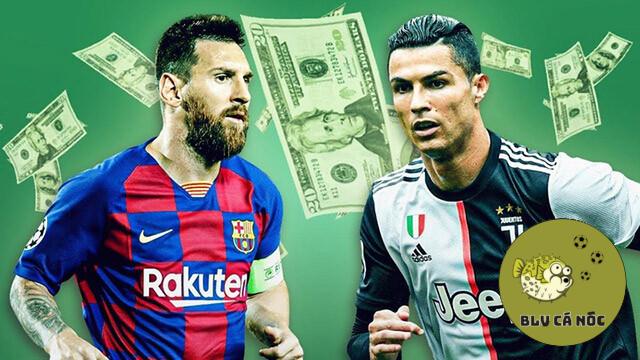Cầu thủ Messi và cầu thủ Ronaldo - ai giàu hơn ai?